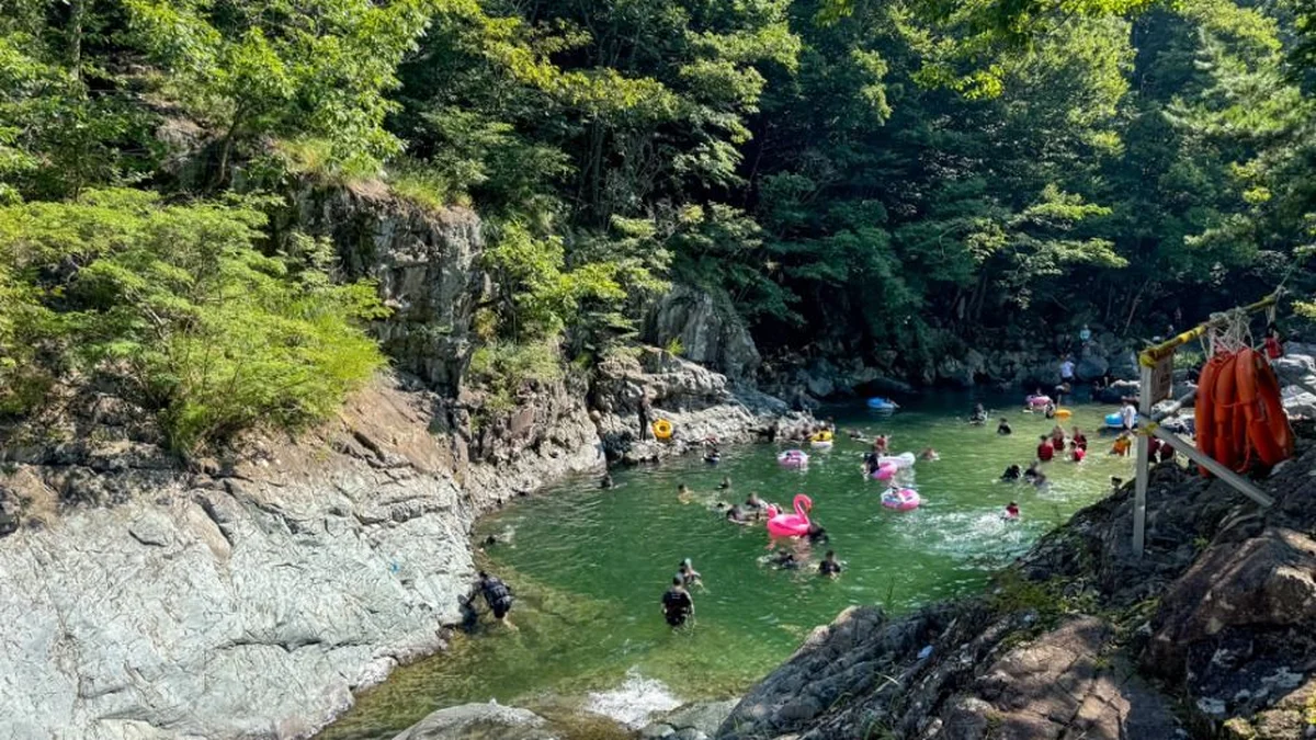 울산 철구소계곡 숙소, 자연 속 평화로운 여름 휴가