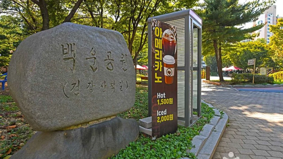 인천 백운공원, 도심 속 자연 휴식과 산책 명소