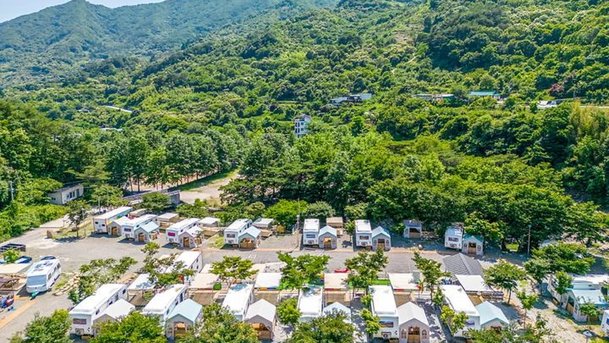지리산 포레스트 카라반 파크, 광주 인근 프라이빗 캠핑 명소