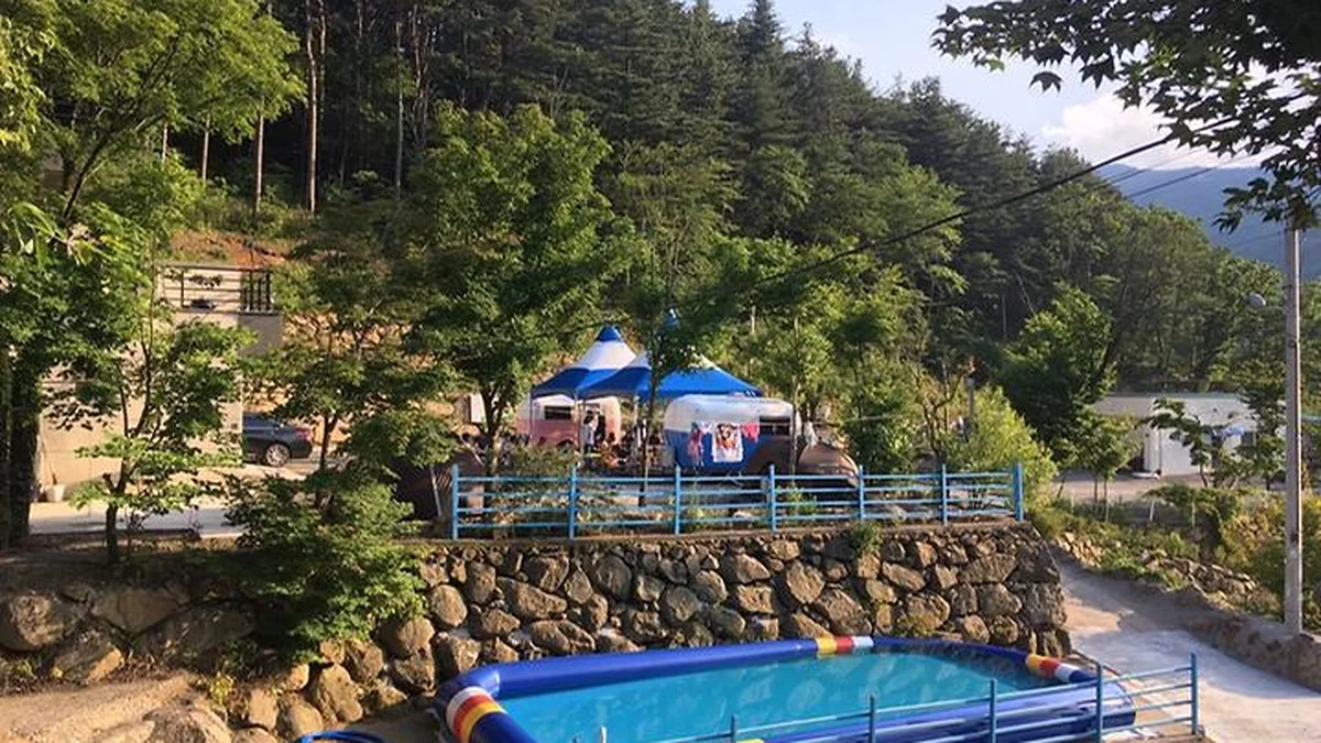 광양 진틀펜션캠핑장, 자연 속 하루 캠핑 여행