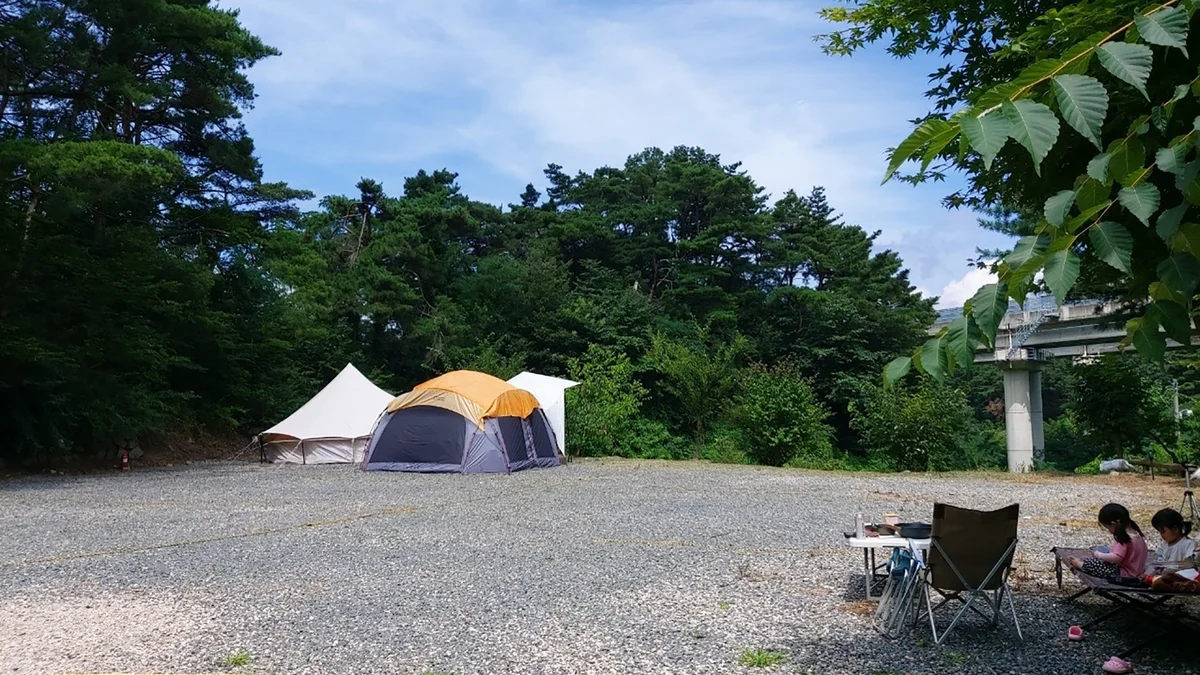 팔공산 야영장