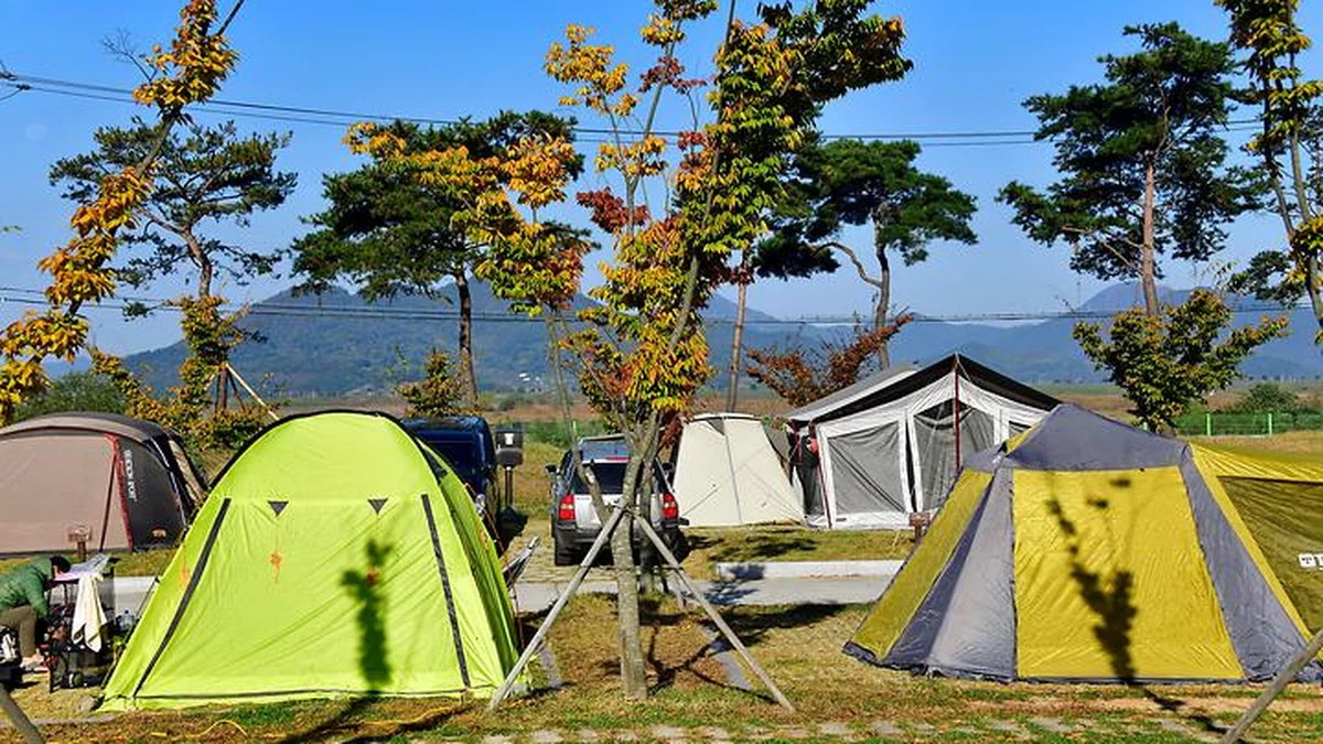 경남 김해생림오토캠핑장, 사계절 가족 캠핑 명소