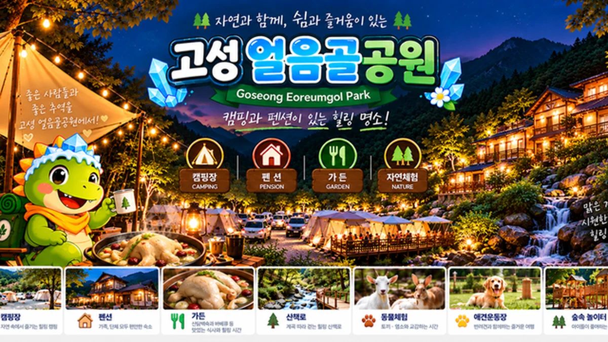 얼음골 야영장
