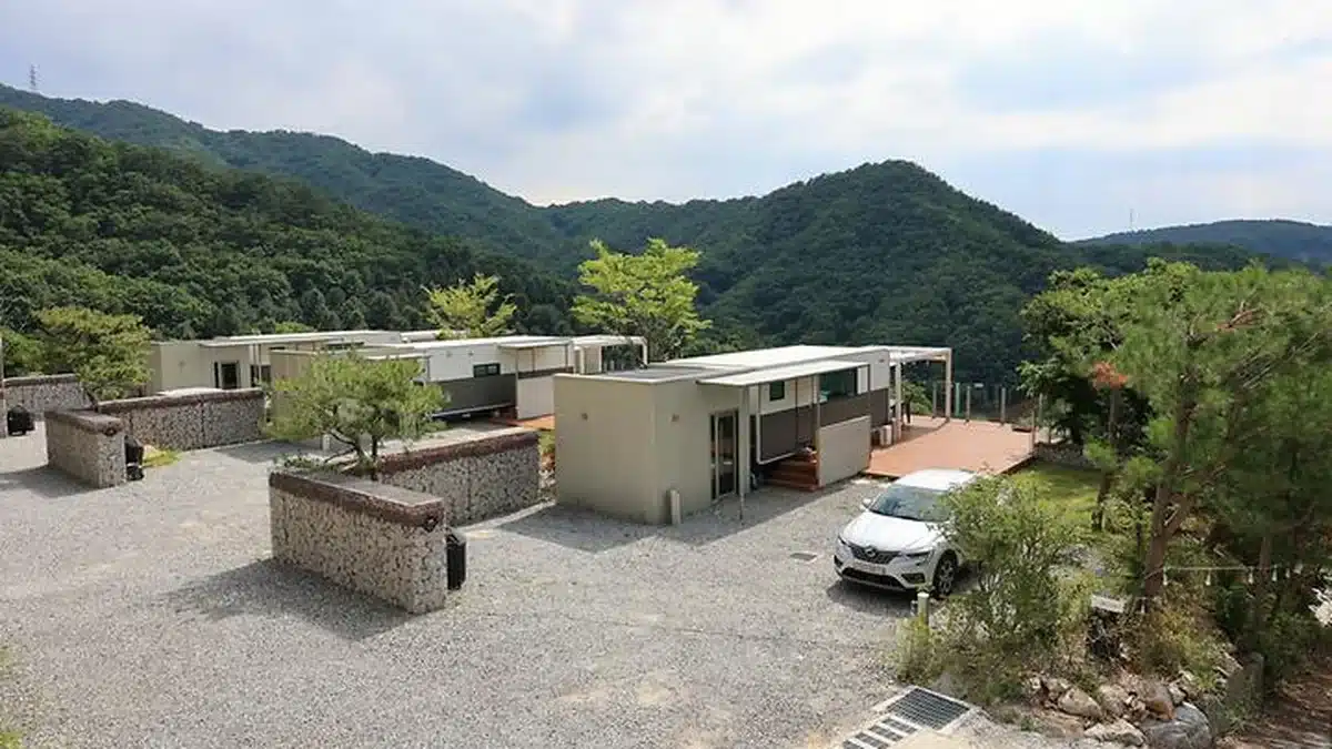 포천 몽롱한노을 카라반 캠핑장, 경기 가을 노을 명소